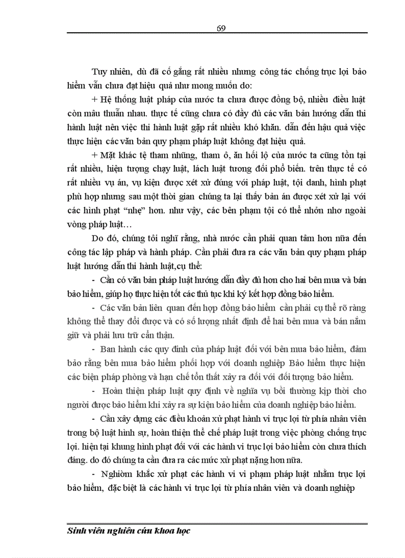 image for page Bàn về trục lợi trong kinh doanh bảo hiểm