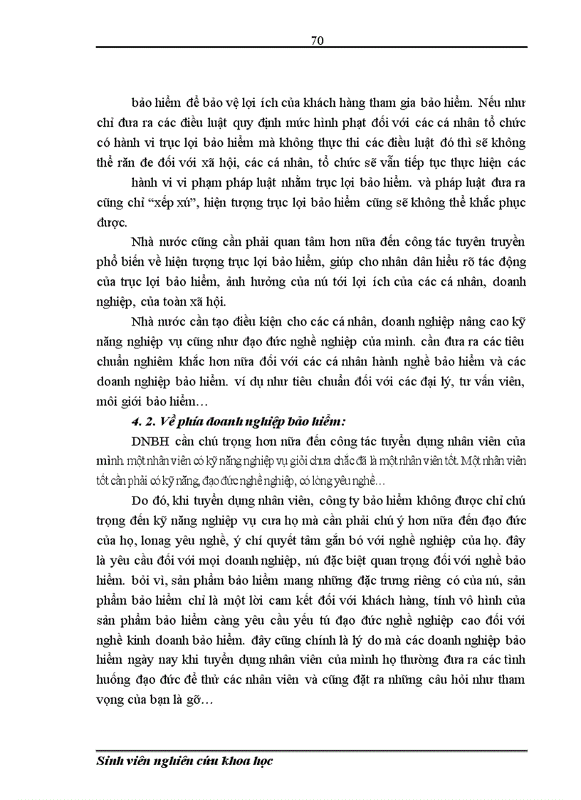 image for page Bàn về trục lợi trong kinh doanh bảo hiểm