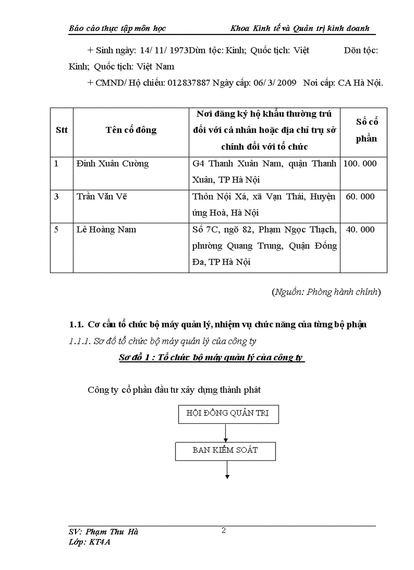 image for page Báo cáo thực tập môn học Khoa Kinh tế và Quản trị kinh doanh