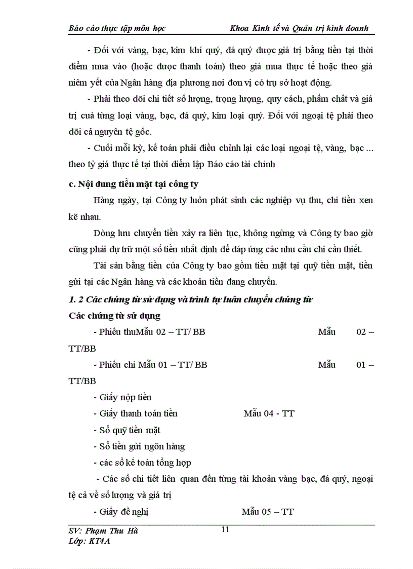 image for page Báo cáo thực tập môn học Khoa Kinh tế và Quản trị kinh doanh