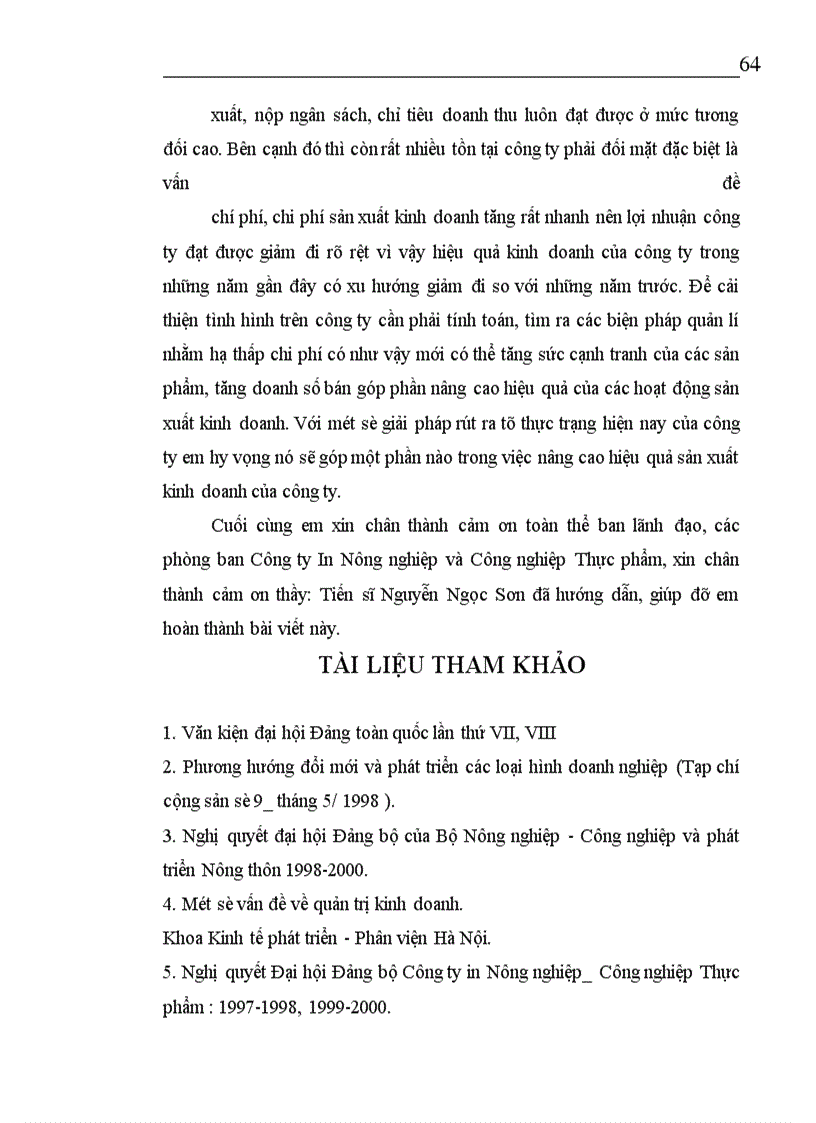 image for page Một số giải pháp chủ yếu nhằm nâng cao hiệu quả sản xuất kinh doanh của Công ty In Nông nghiệp và Công nghiệp Thực phẩm