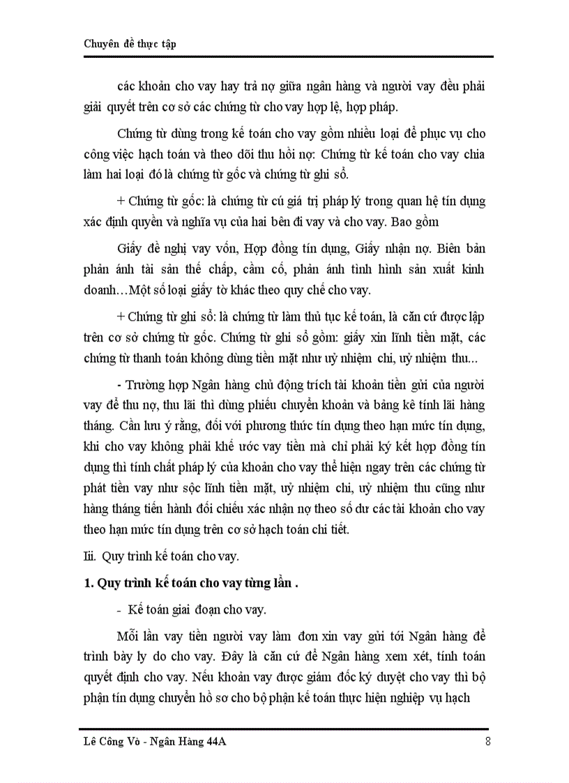 image for page Hoàn thiện công tác kế toán cho vay tại chi nhánh NHNo & PTNT thị xã Bắc Ninh