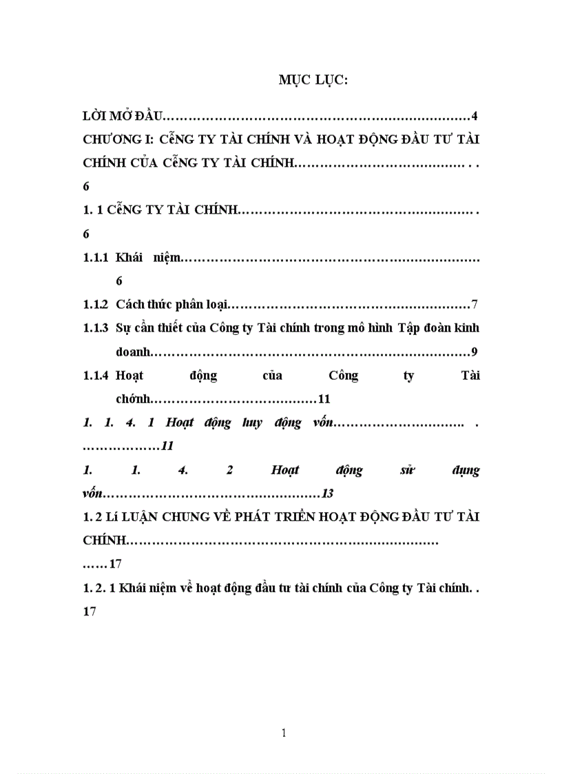image for page Phát triển hoạt động đầu tư tài chính tại Công ty Tài chính Bưu Điện
