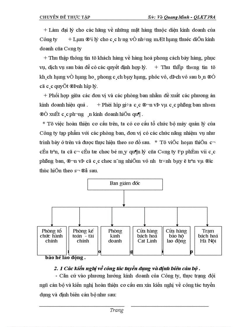 image for page Hoàn thiện bộ máy quản lý tại Công ty Tạp phẩm và Bảo hộ lao động
