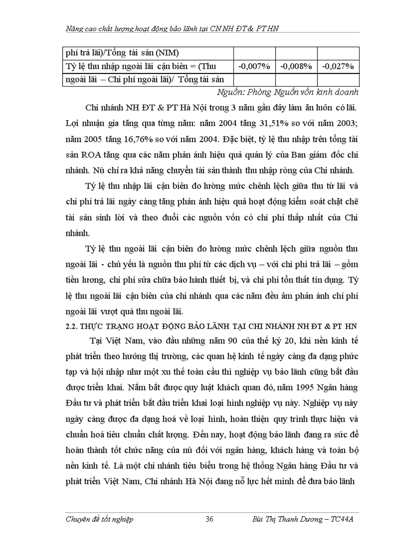 image for page Nâng cao chất lượng hoạt động bảo lãnh tại chi nhánh Ngân hàng Đầu tư và Phát triển Hà Nội