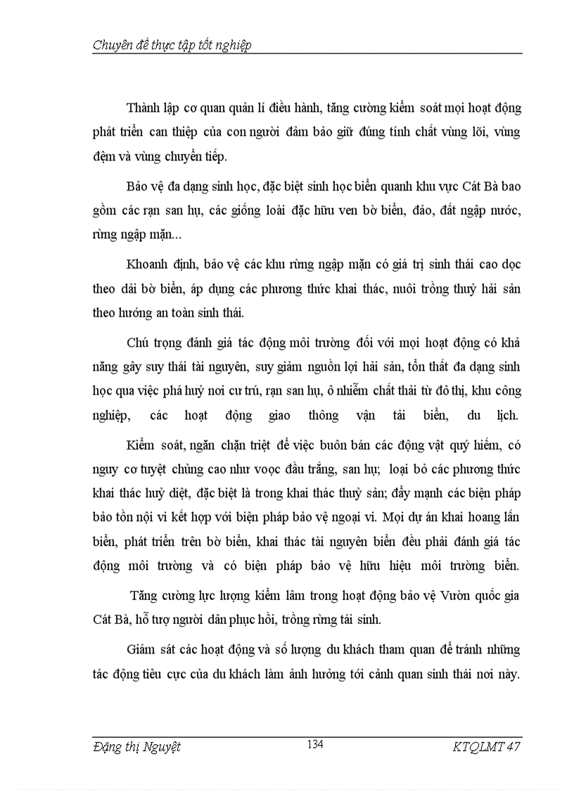 image for page Áp dụng phương pháp chi phí du lịch để đánh giá giá trị cảnh quan vườn quốc gia Cát Bà, Hải Phòng