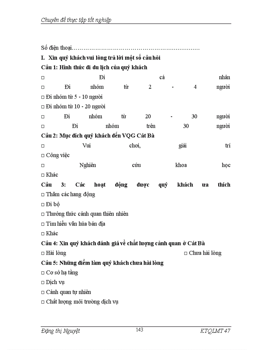 image for page Áp dụng phương pháp chi phí du lịch để đánh giá giá trị cảnh quan vườn quốc gia Cát Bà, Hải Phòng