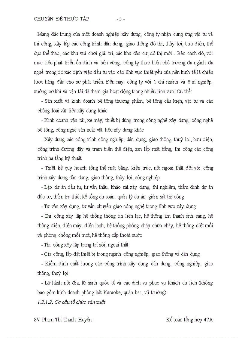 image for page Hoàn thiện công tác kế toán chi phí sản xuất và tính giá thành sản phẩm xây lắp nhằm tăng cường hiệu lực quản trị chi phí tại Công ty Cổ phần Kinh doanh vật tư và Xây dựng
