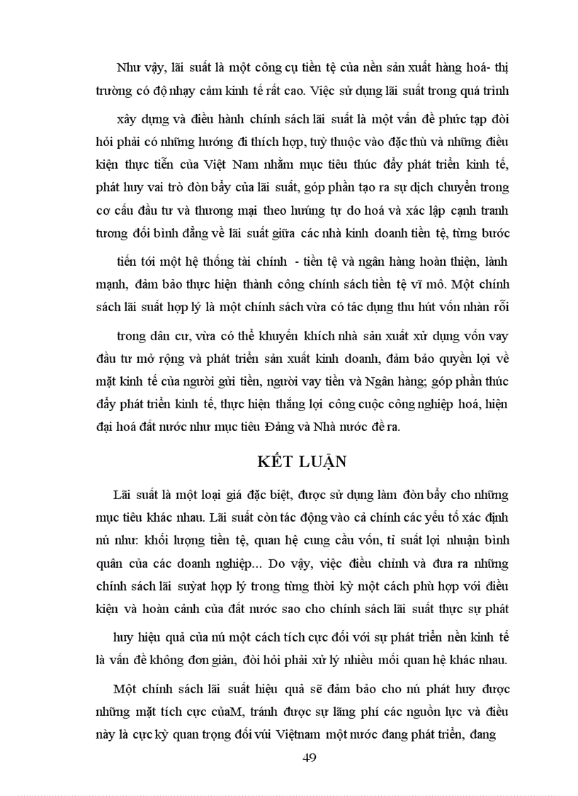 image for page Tự do hoá lãi suất ở VIỆT NAM