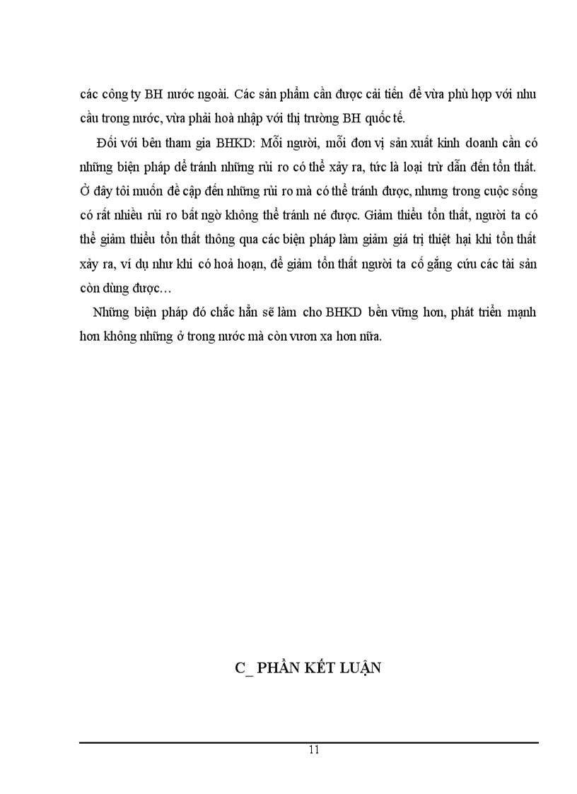 image for page Bảo hiểm kinh doanh và vai trò của nó đối với quá trình táI sản xuất xã hội ở nước ta