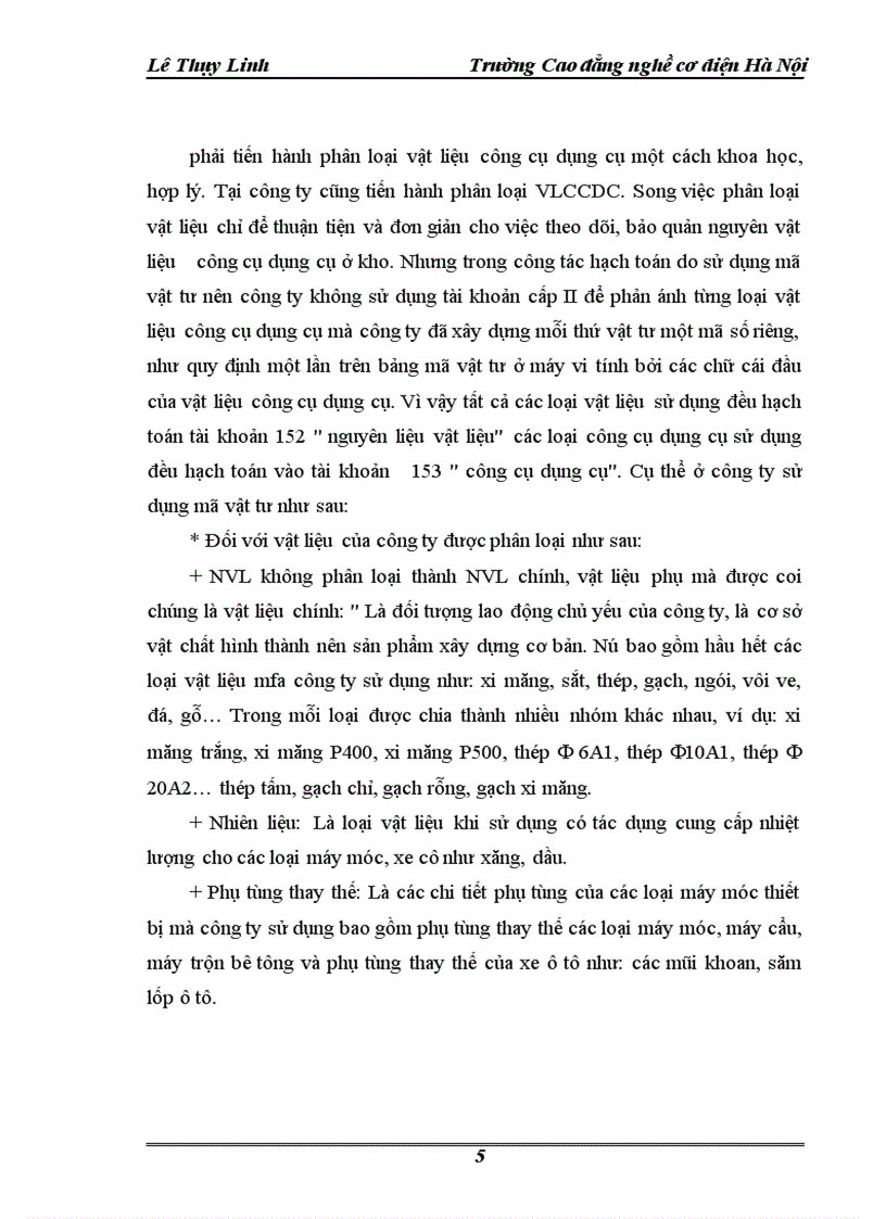 image for page Tổ chức công tác kế toán nguyên vật liệu, công cụ dụng cụ ở công ty cổ phần tư vấn đầu tư và XD Đồng Tiến