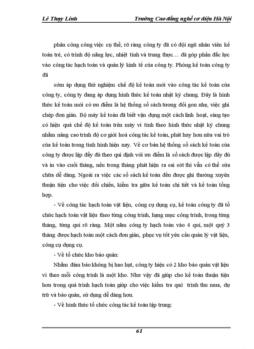 image for page Tổ chức công tác kế toán nguyên vật liệu, công cụ dụng cụ ở công ty cổ phần tư vấn đầu tư và XD Đồng Tiến