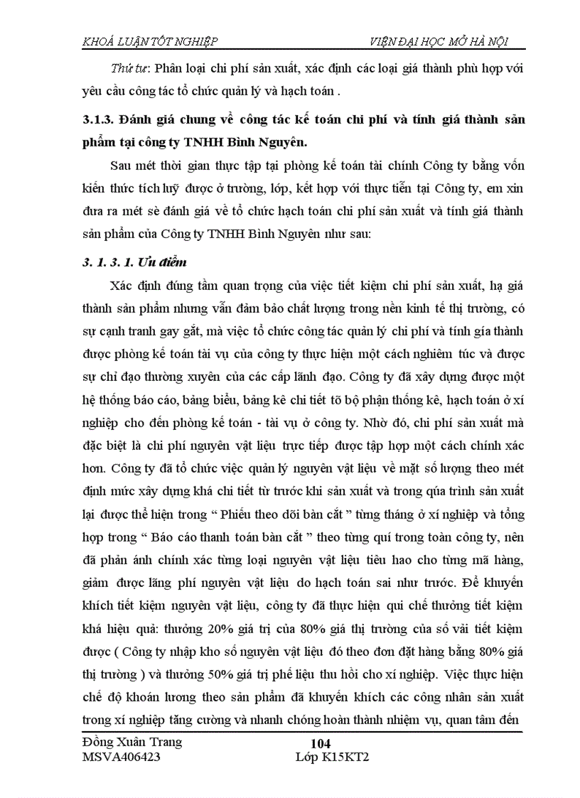 image for page Hoàn thiện kế toán tập hợp chi phí sản xuất và tính giá thành sản phẩm tại công ty TNHH Bình Nguyên