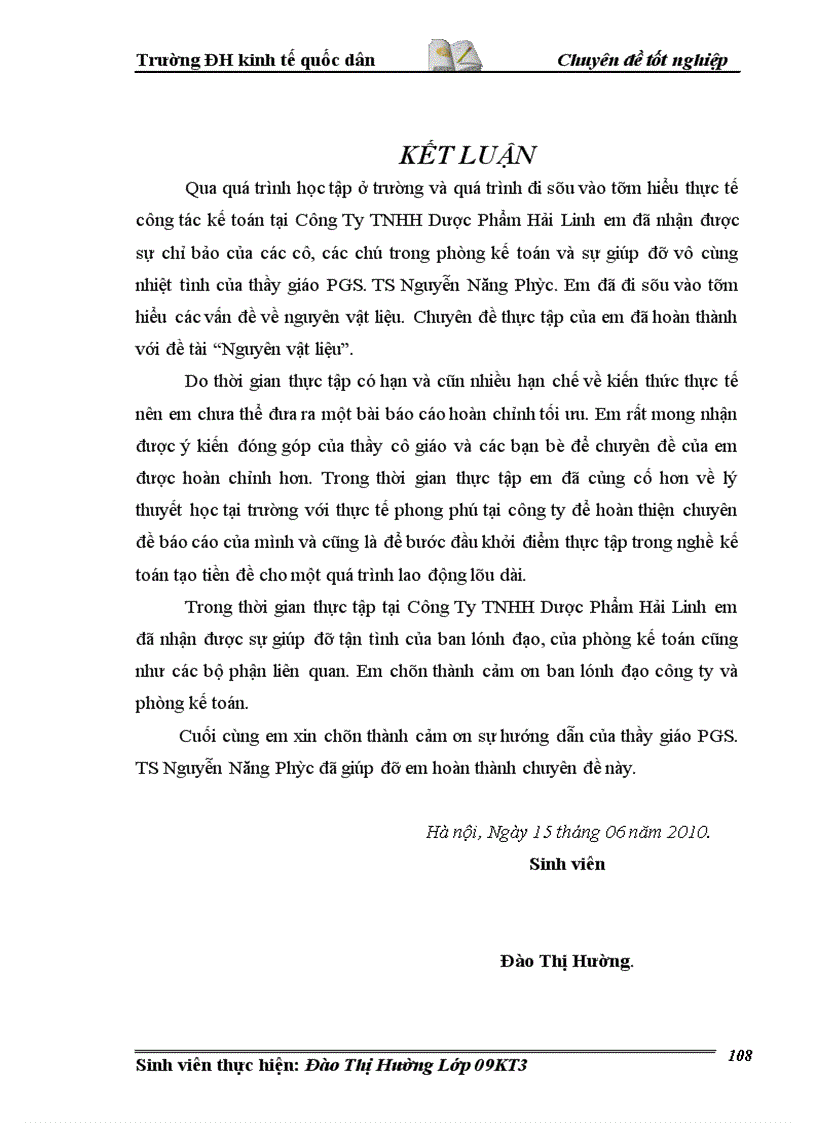 image for page Hoàn thiện kế toán Nguyên vật liệu tại Công ty Dược phẩm Hải Linh