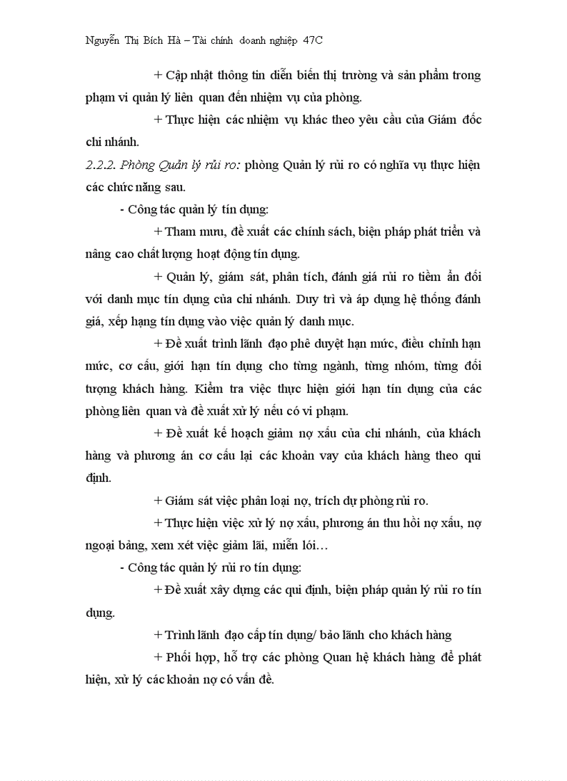 image for page Báo cáo thực tập tại Chi nhánh BIDV Hà Nội