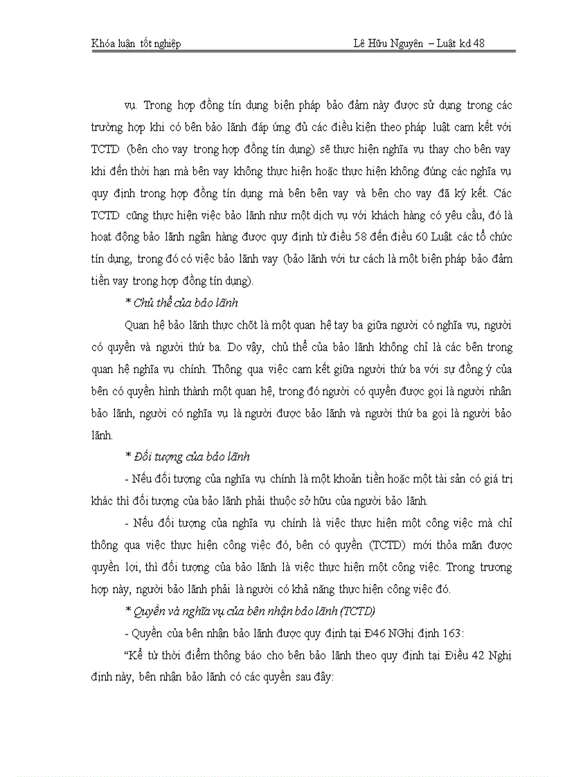 image for page Chế độ pháp lý về bảo đảm tiền vay và thực tiễn áp dụng tại ngân hàng VPBank – Chi nhánh Đông Đô