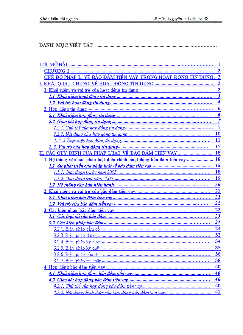 image for page Chế độ pháp lý về bảo đảm tiền vay và thực tiễn áp dụng tại ngân hàng VPBank – Chi nhánh Đông Đô