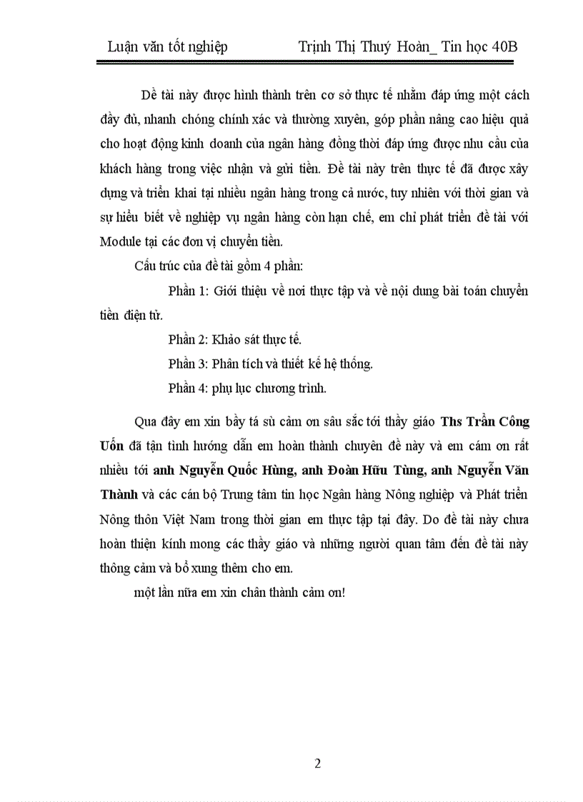 image for page Xây dựng hệ thống chuyển tiền điện tử tại các đơn vị chuyển tiền trong ngân hàng nông nghiệp và phát triển nông thôn Việt Nam .