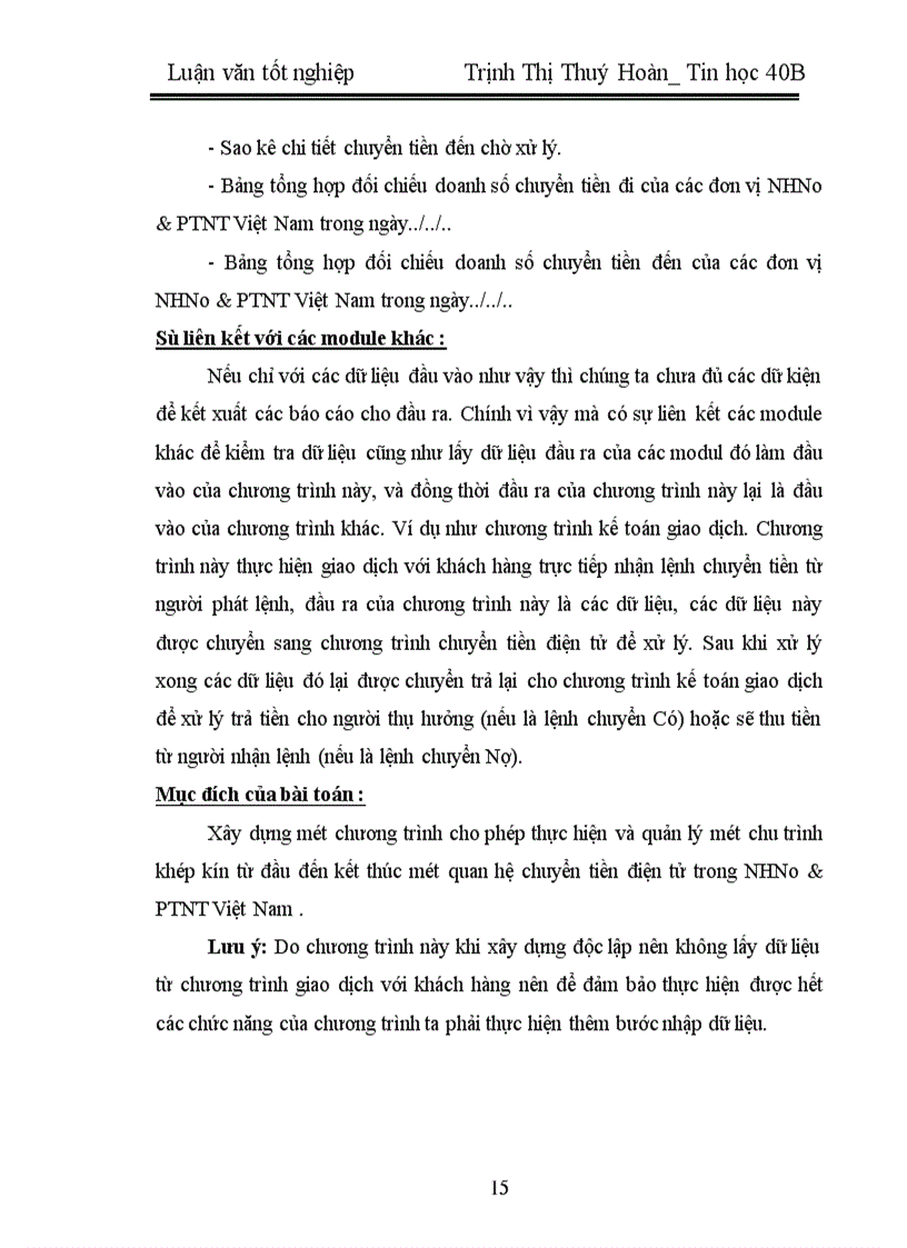 image for page Xây dựng hệ thống chuyển tiền điện tử tại các đơn vị chuyển tiền trong ngân hàng nông nghiệp và phát triển nông thôn Việt Nam .