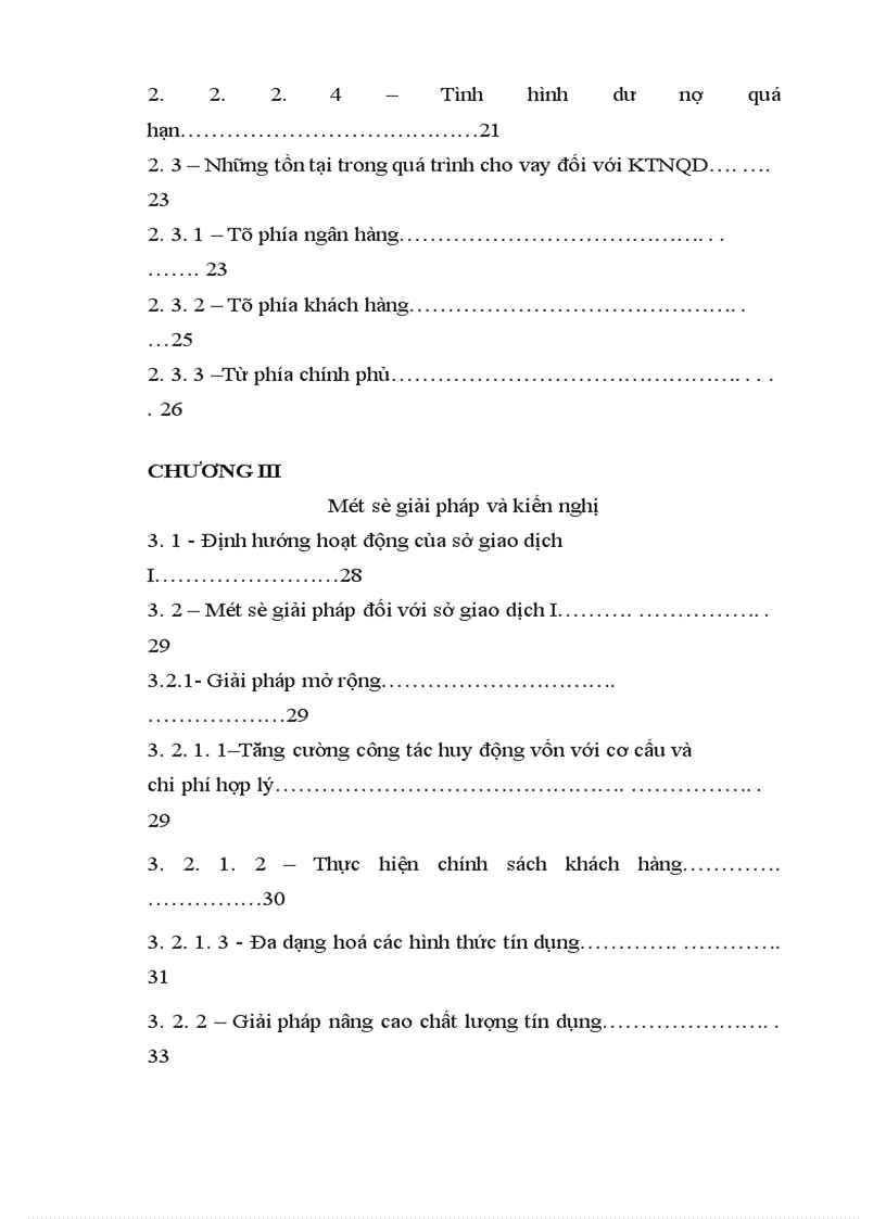 image for page Một số giải pháp nâng cao hiệu quả tín dụng đối với kinh tế ngoài quốc doanh ở sở giao dịch I ngân hàng nông nghiệp và phát triển nông thôn việt nam
