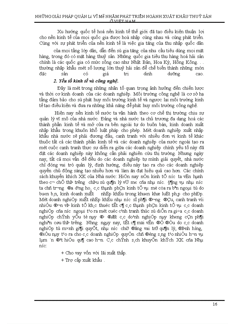 image for page Những giải pháp quản lý vĩ mô nhằm phát triển xuất khẩu thuỷ sản Việt nam đến năm 2005