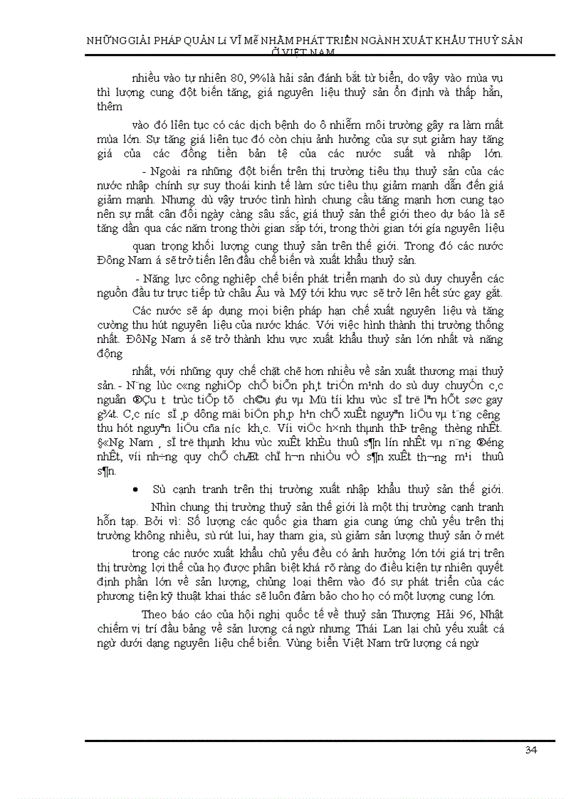 image for page Những giải pháp quản lý vĩ mô nhằm phát triển xuất khẩu thuỷ sản Việt nam đến năm 2005