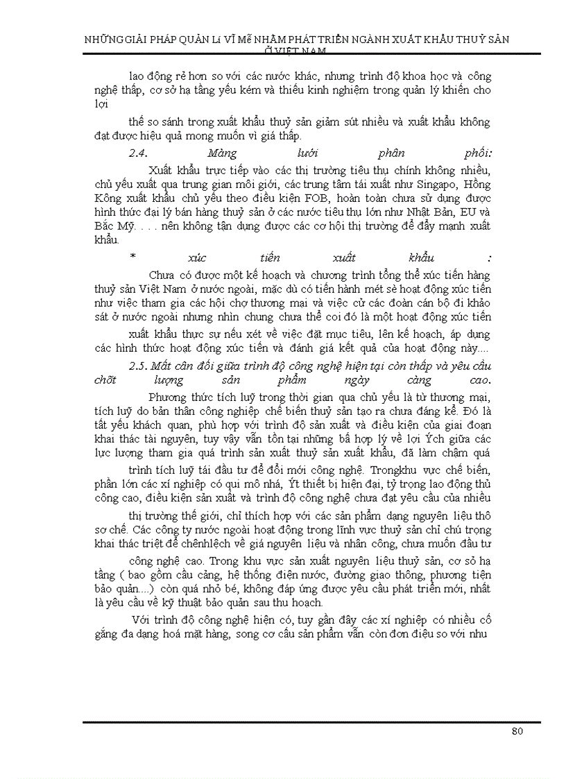 image for page Những giải pháp quản lý vĩ mô nhằm phát triển xuất khẩu thuỷ sản Việt nam đến năm 2005