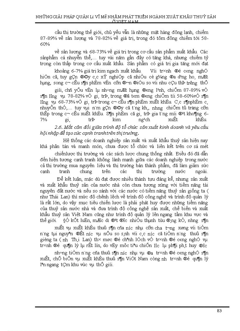 image for page Những giải pháp quản lý vĩ mô nhằm phát triển xuất khẩu thuỷ sản Việt nam đến năm 2005