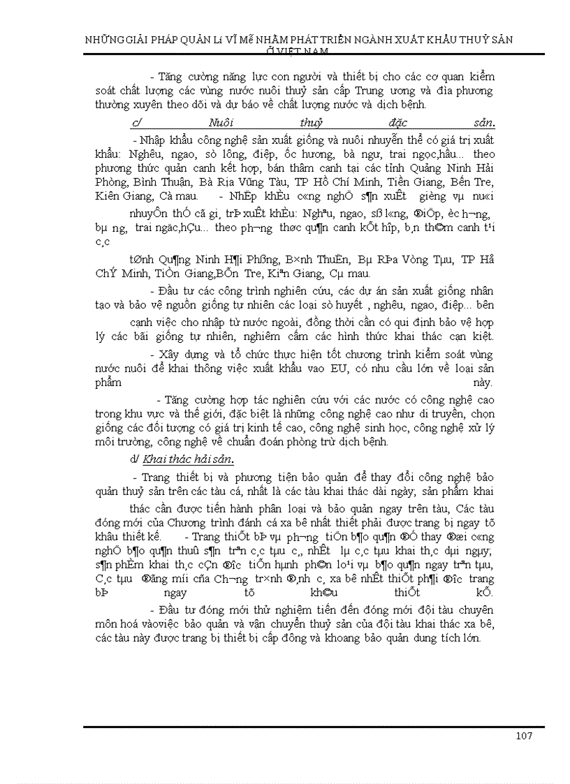 image for page Những giải pháp quản lý vĩ mô nhằm phát triển xuất khẩu thuỷ sản Việt nam đến năm 2005