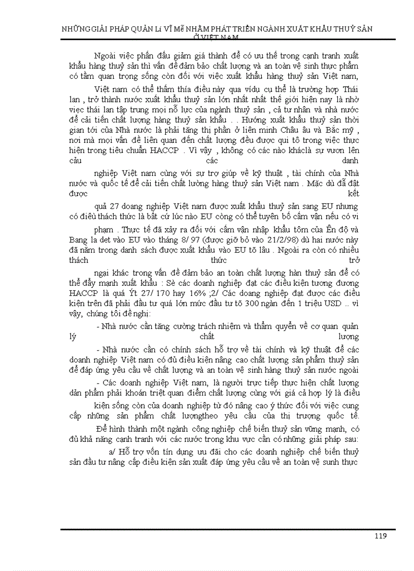 image for page Những giải pháp quản lý vĩ mô nhằm phát triển xuất khẩu thuỷ sản Việt nam đến năm 2005
