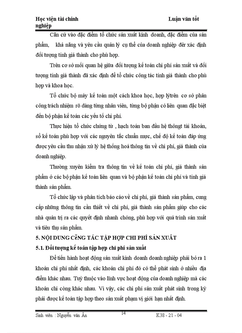 image for page Công tác hạch toán chi phí sản xuất và tính giá thành sản phẩm ở công ty bánh kẹo Tràng an