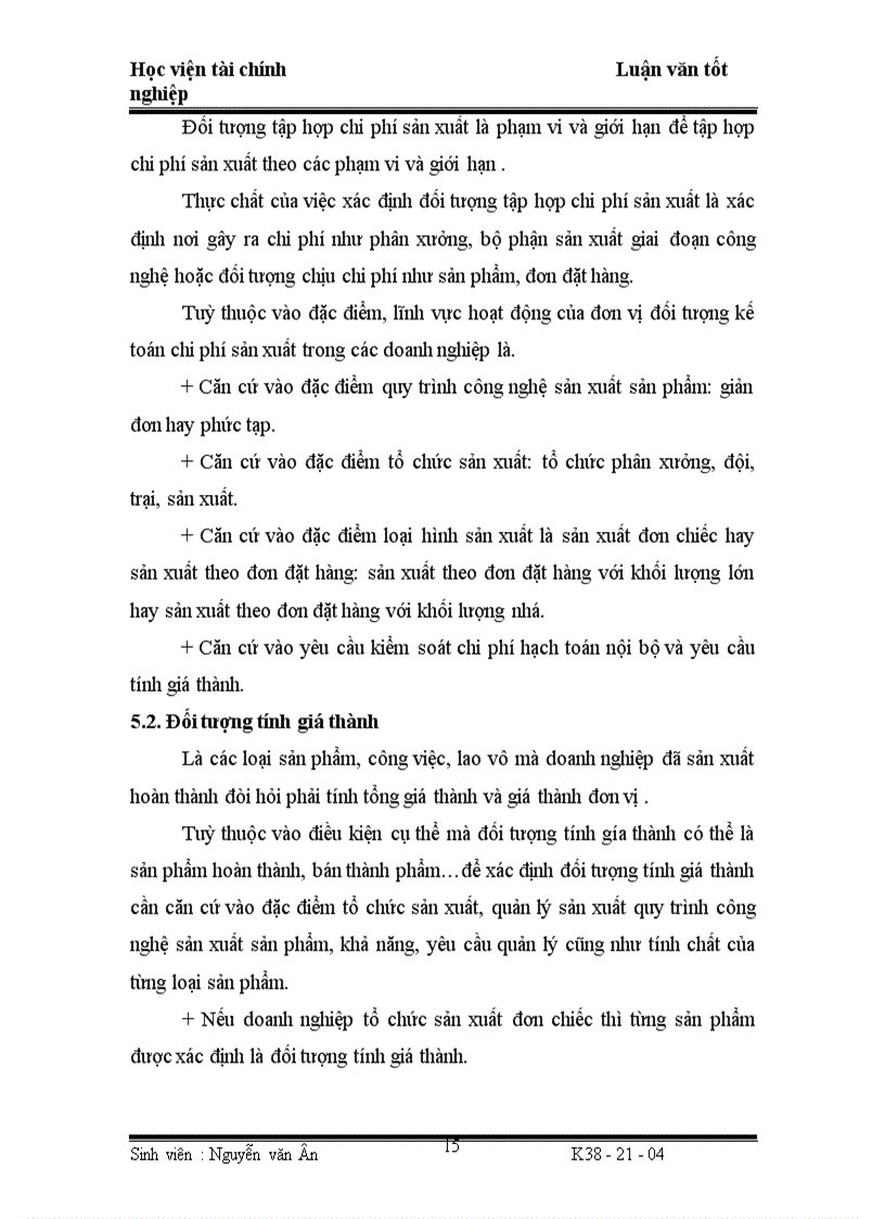 image for page Công tác hạch toán chi phí sản xuất và tính giá thành sản phẩm ở công ty bánh kẹo Tràng an
