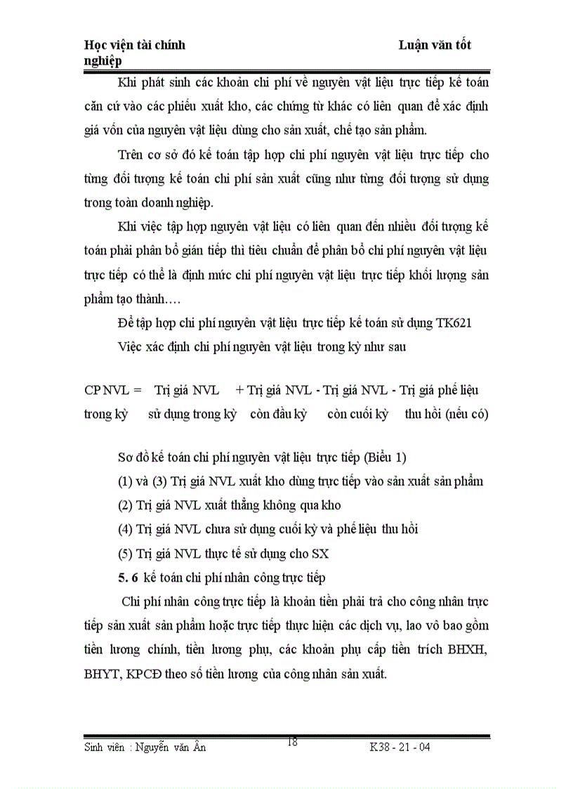 image for page Công tác hạch toán chi phí sản xuất và tính giá thành sản phẩm ở công ty bánh kẹo Tràng an