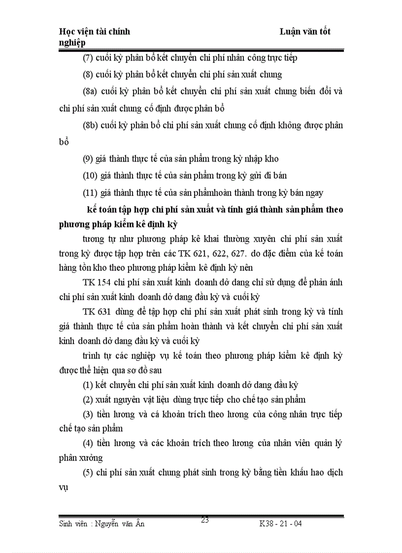 image for page Công tác hạch toán chi phí sản xuất và tính giá thành sản phẩm ở công ty bánh kẹo Tràng an
