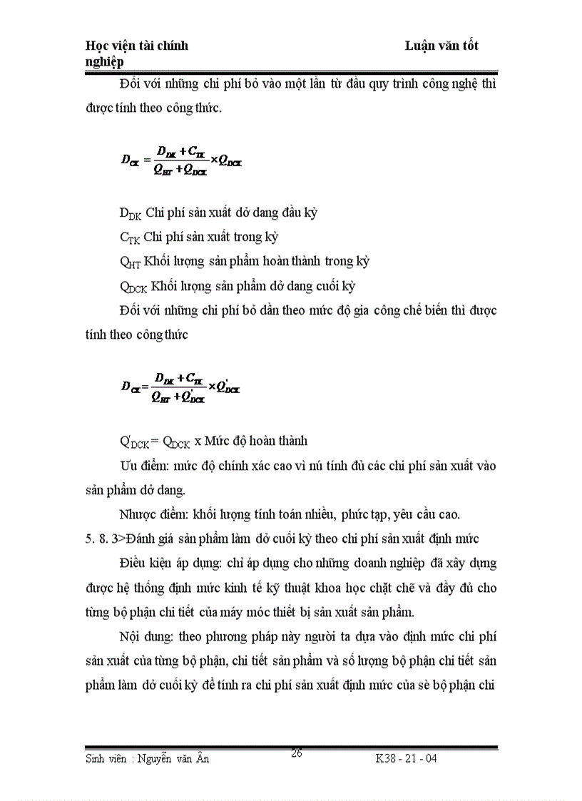 image for page Công tác hạch toán chi phí sản xuất và tính giá thành sản phẩm ở công ty bánh kẹo Tràng an