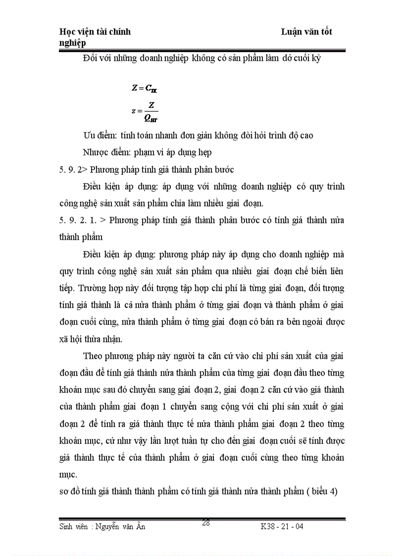 image for page Công tác hạch toán chi phí sản xuất và tính giá thành sản phẩm ở công ty bánh kẹo Tràng an
