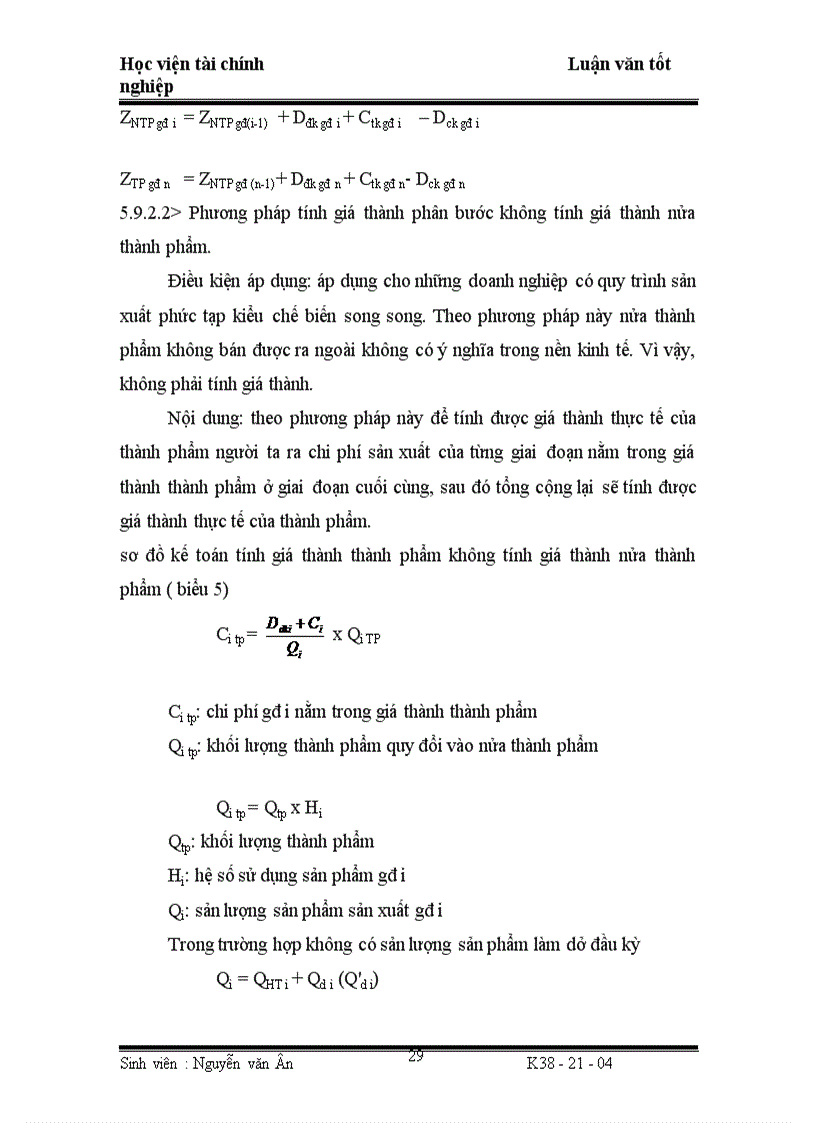 image for page Công tác hạch toán chi phí sản xuất và tính giá thành sản phẩm ở công ty bánh kẹo Tràng an