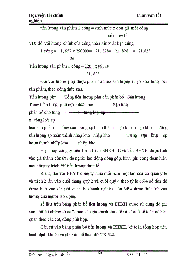 image for page Công tác hạch toán chi phí sản xuất và tính giá thành sản phẩm ở công ty bánh kẹo Tràng an