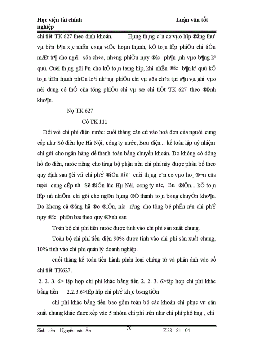 image for page Công tác hạch toán chi phí sản xuất và tính giá thành sản phẩm ở công ty bánh kẹo Tràng an