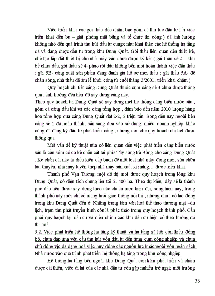 image for page Quy hoạch phát triển công nghiệp và kết cấu hạ tầng phục vụ phát triển khu công nghiệp Dung Quất