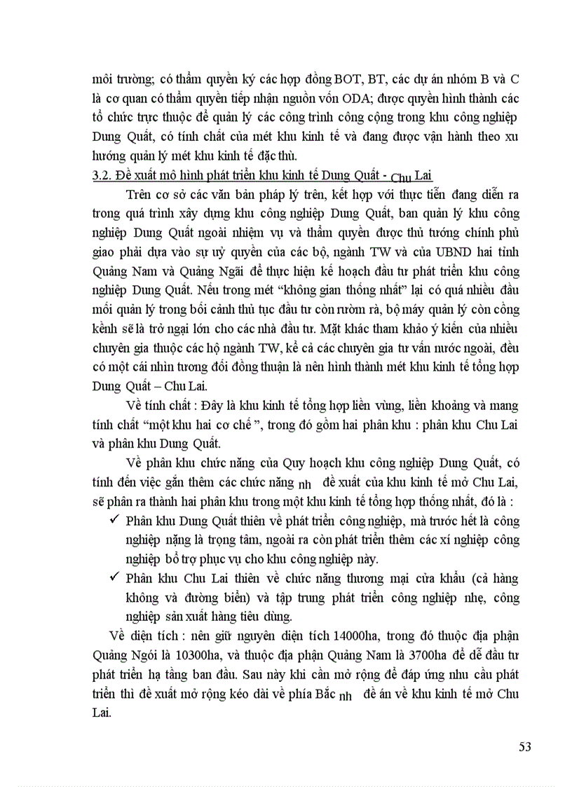 image for page Quy hoạch phát triển công nghiệp và kết cấu hạ tầng phục vụ phát triển khu công nghiệp Dung Quất