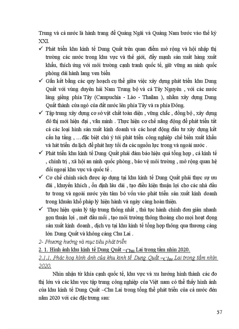 image for page Quy hoạch phát triển công nghiệp và kết cấu hạ tầng phục vụ phát triển khu công nghiệp Dung Quất