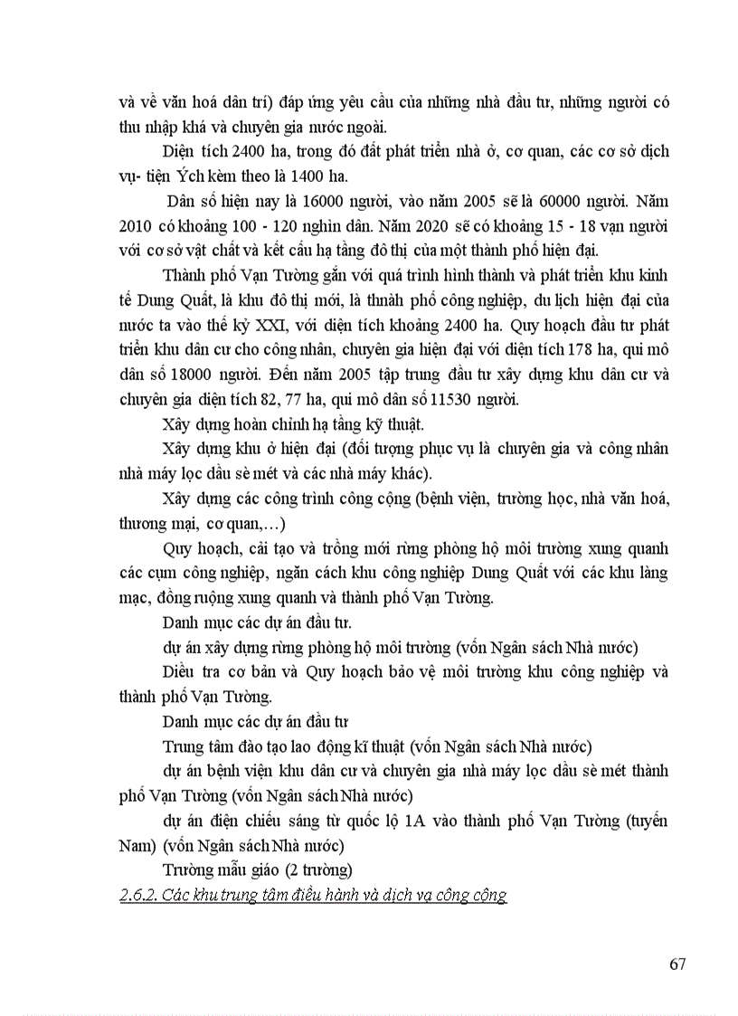 image for page Quy hoạch phát triển công nghiệp và kết cấu hạ tầng phục vụ phát triển khu công nghiệp Dung Quất