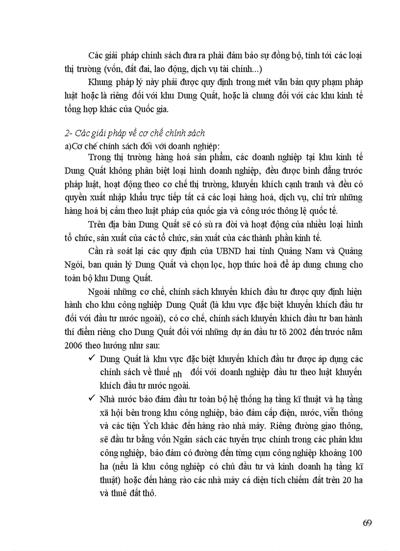 image for page Quy hoạch phát triển công nghiệp và kết cấu hạ tầng phục vụ phát triển khu công nghiệp Dung Quất