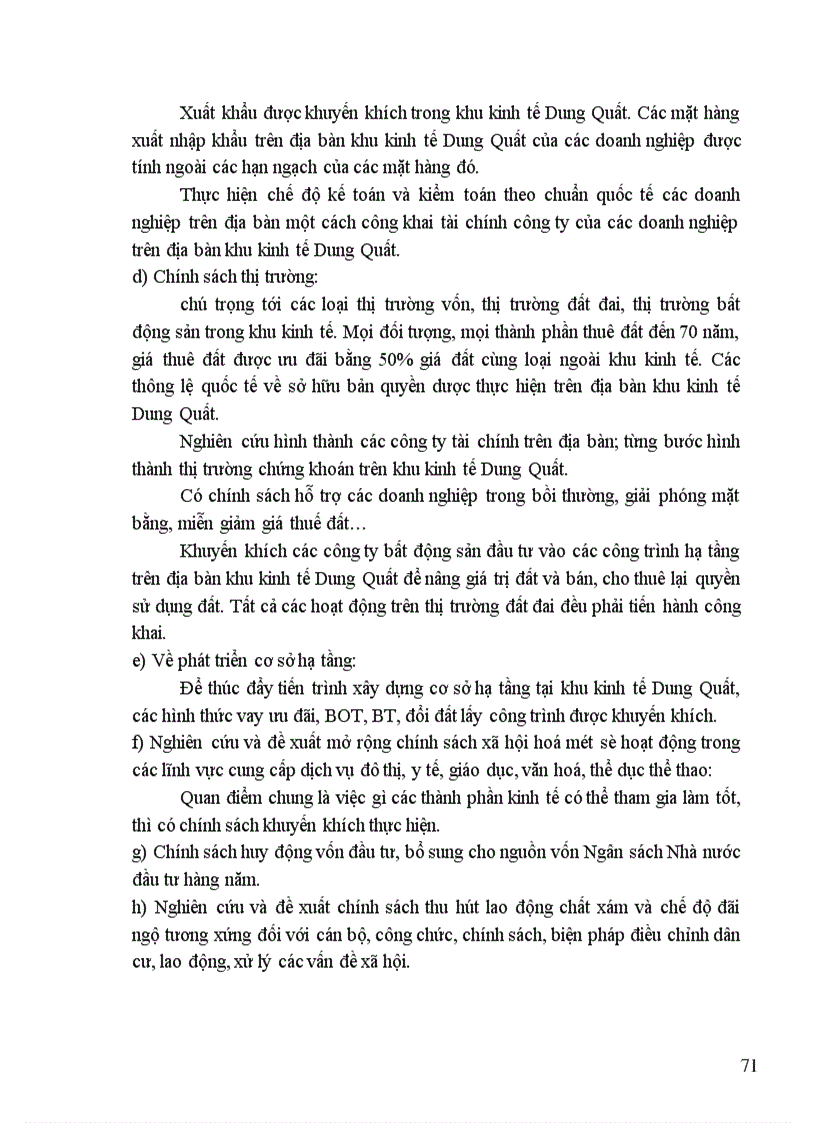 image for page Quy hoạch phát triển công nghiệp và kết cấu hạ tầng phục vụ phát triển khu công nghiệp Dung Quất