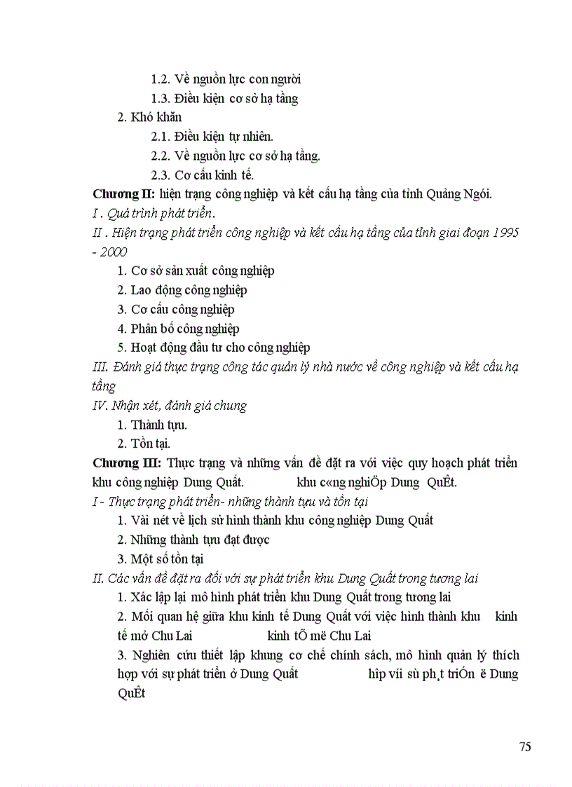 image for page Quy hoạch phát triển công nghiệp và kết cấu hạ tầng phục vụ phát triển khu công nghiệp Dung Quất