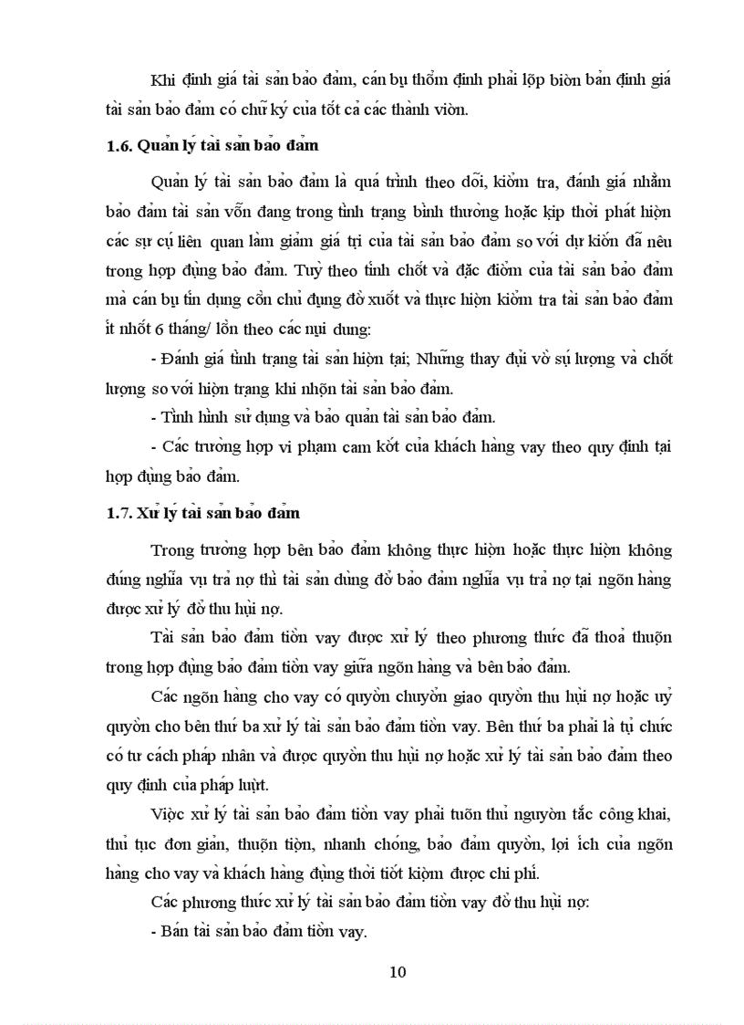image for page Nâng cao hiệu quả của hoạt động bảo đảm tiền vay tại Sở giao dịch I - Ngân hàng Công thương Việt Nam