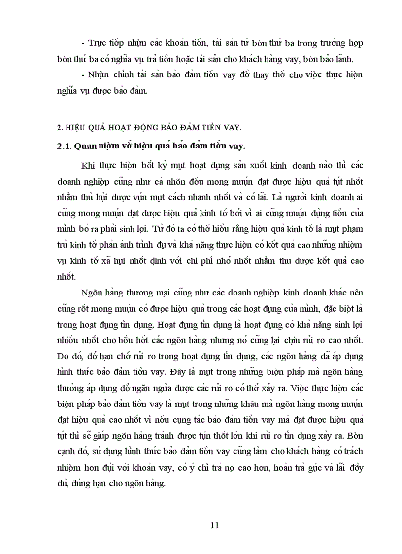 image for page Nâng cao hiệu quả của hoạt động bảo đảm tiền vay tại Sở giao dịch I - Ngân hàng Công thương Việt Nam