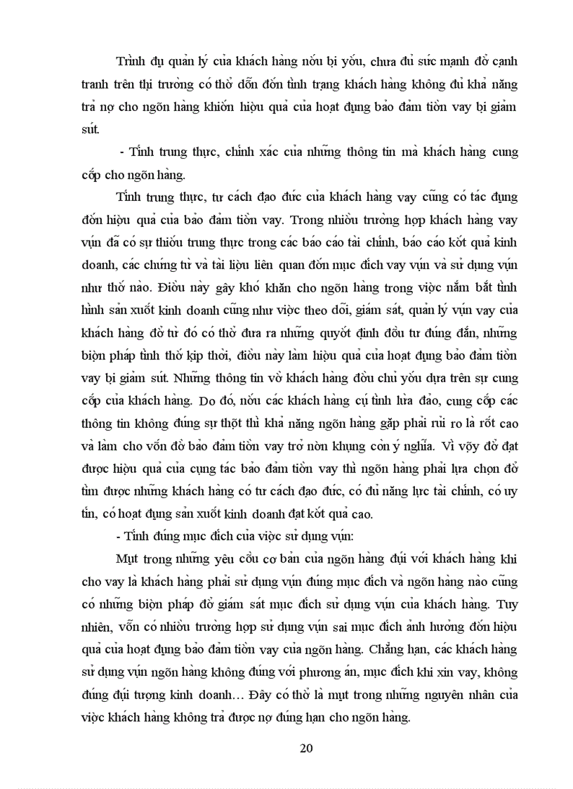 image for page Nâng cao hiệu quả của hoạt động bảo đảm tiền vay tại Sở giao dịch I - Ngân hàng Công thương Việt Nam