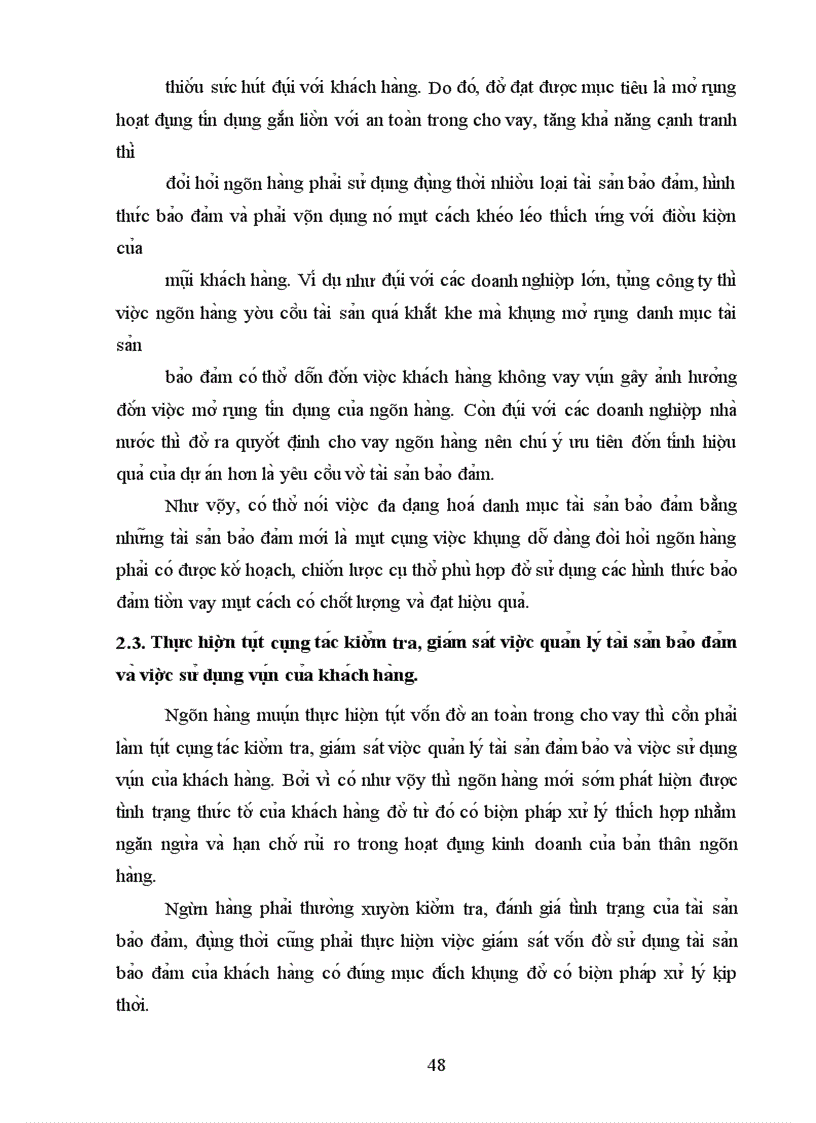 image for page Nâng cao hiệu quả của hoạt động bảo đảm tiền vay tại Sở giao dịch I - Ngân hàng Công thương Việt Nam